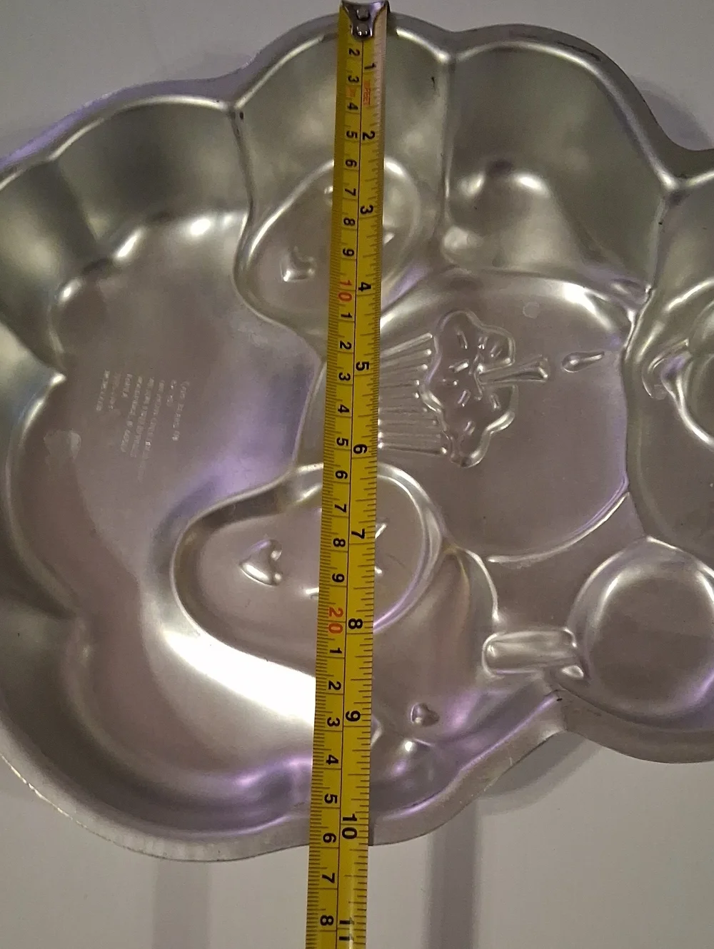 1983 Care Bear Cake Pan Used